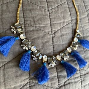 J.Crew Beautiful Necklace 💙🖤💛